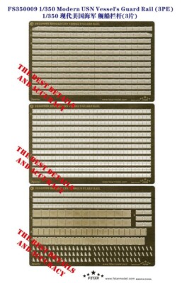 Five Star Model (350009) 1:350 Modern USN Rail Etched Parts