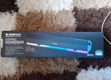 Goodmans LED Gaming Bluetooth Sound Bar. Home Cinema.BRAN NEW!