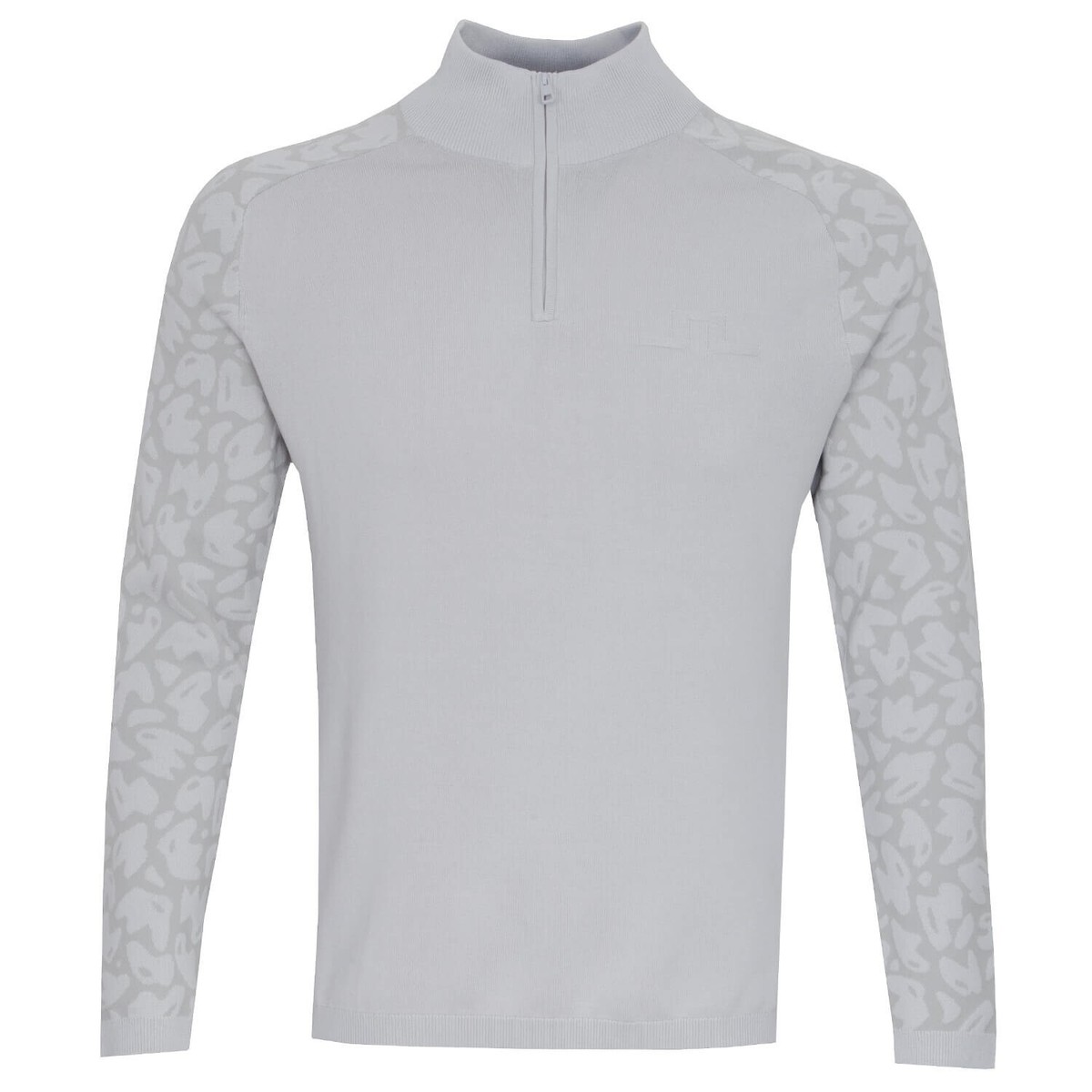 J.LINDEBERG Luis Zipped Golf sweater グレー J.LINDEBERG Mens Golf Sweaters
