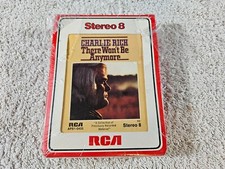 Charlie Rich- There Won  t Be Anymore 8-track tape- Factory Sealed. Free US Ship