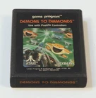 Atari 2600 Game Tested and Working Picture Label Demons To Diamonds