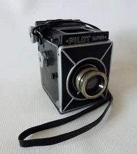 KW PILOT SUPER 6X6CM SLR Camera W/ ENNATAR 7.5cm f/3.5 Lens
