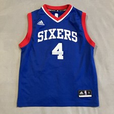 Awesome - Adidas - Philadelphia 76ers - Nerlens Noel - #4 Jersey - Youth Medium