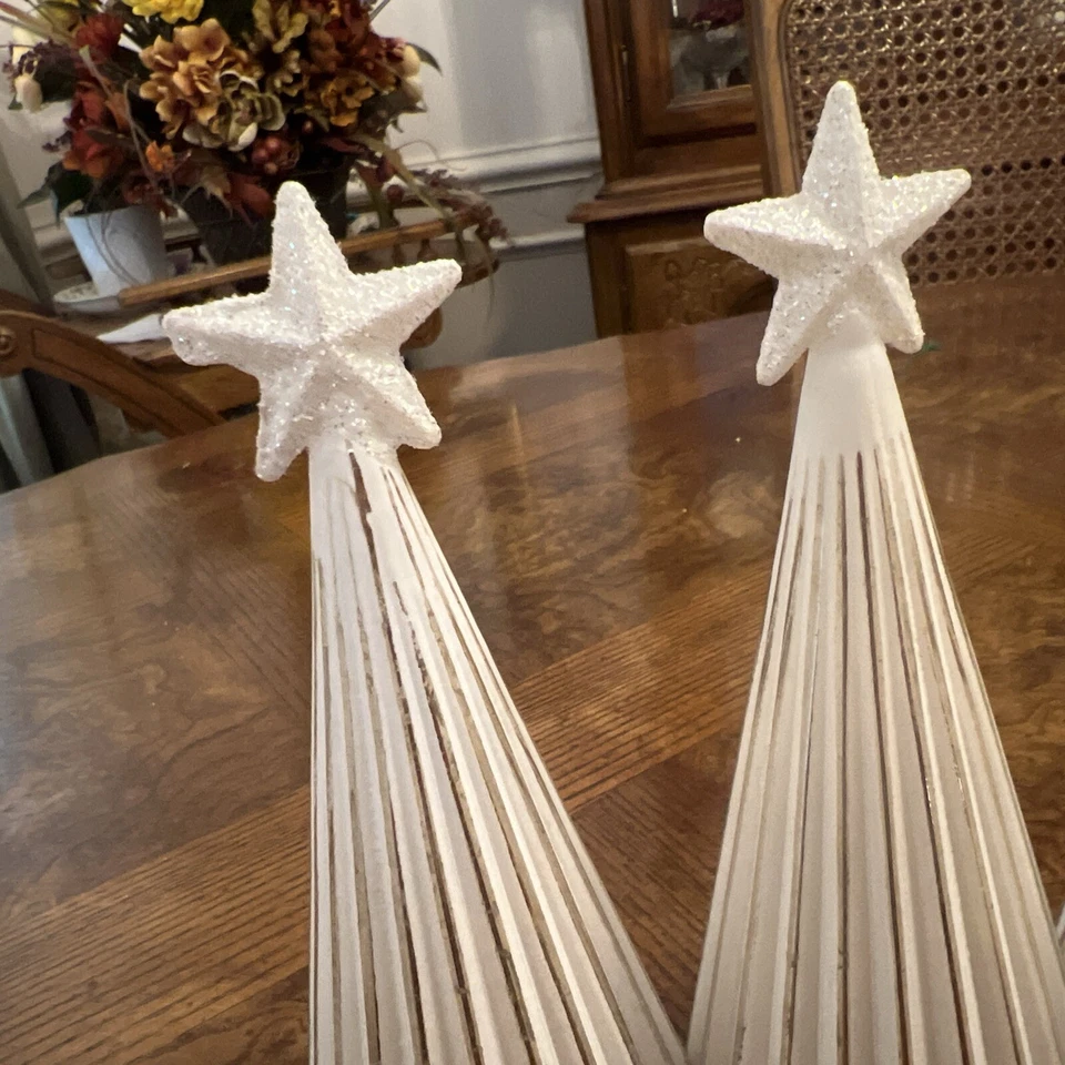 Рождественские елки Zodax из освещенного стекла, набор высотой 3, 6 дюймов - Изображение 3 из 4