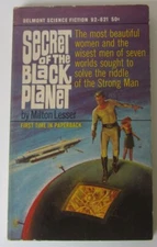 Secret of the Black Planet Milton Lesser PB 1st Belmont (1965)
