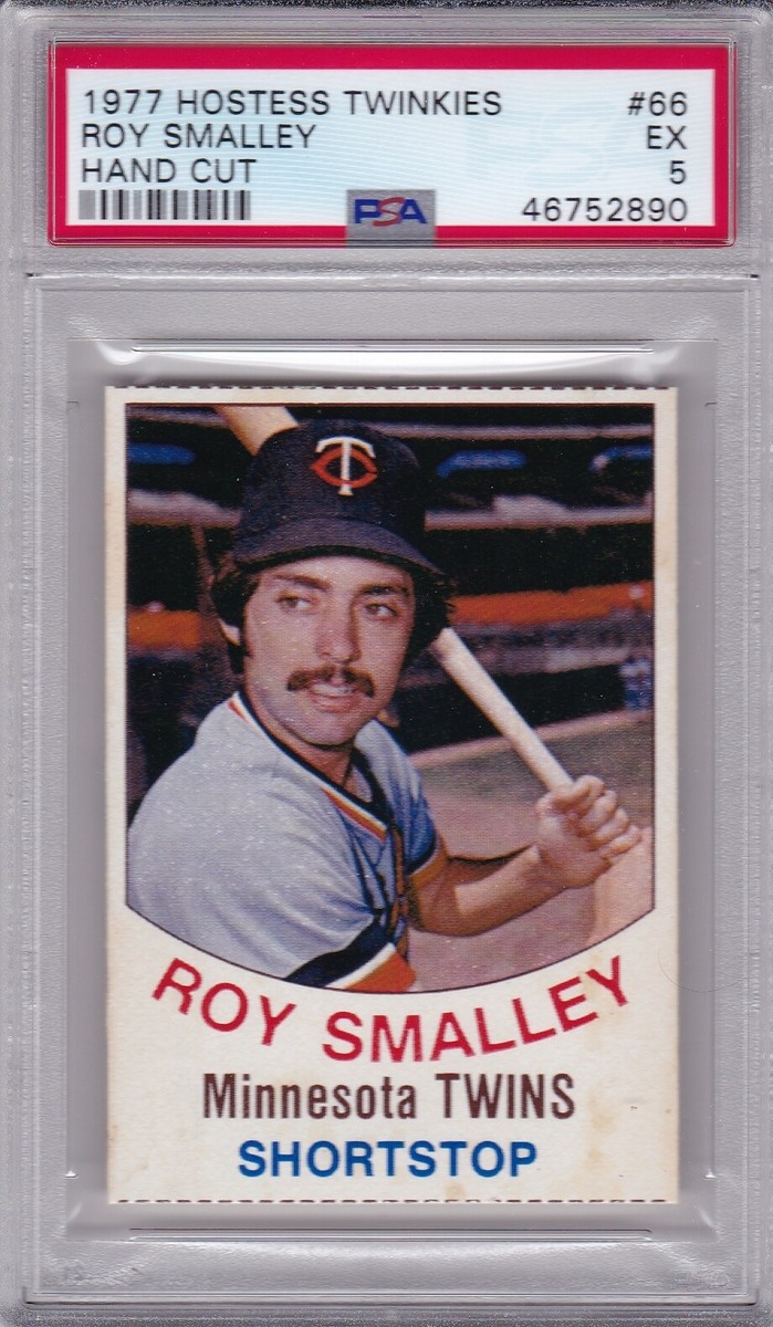 1977 Hostess TWINKIES #66 ROY SMALLEY PSA 5 EX Minnesota TWINS