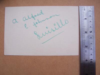 Luisillo and his Spanish Dance Theatre Ballet Autogramm (SA2)