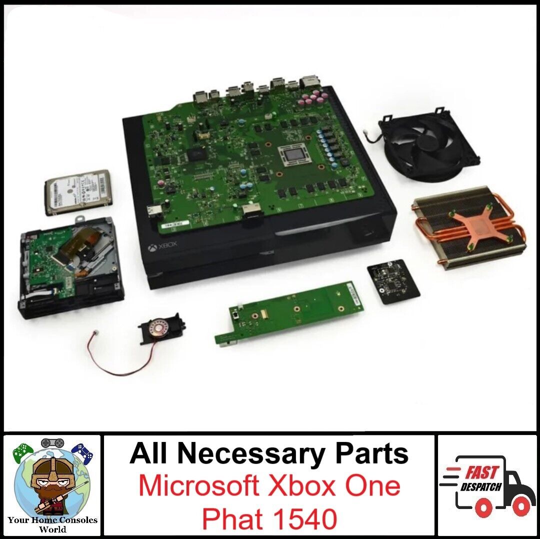 Microsoft Xbox One S / Slim All Necessary Replacement Internal Parts  Official