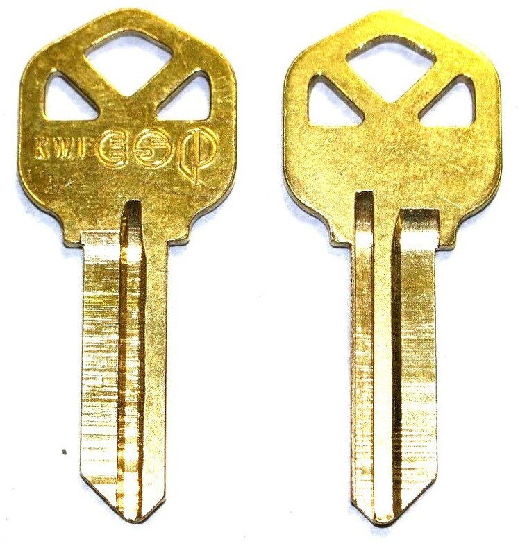 Donner KW1 1176 Key Blanks Keys 5 Cut Residential Blank New