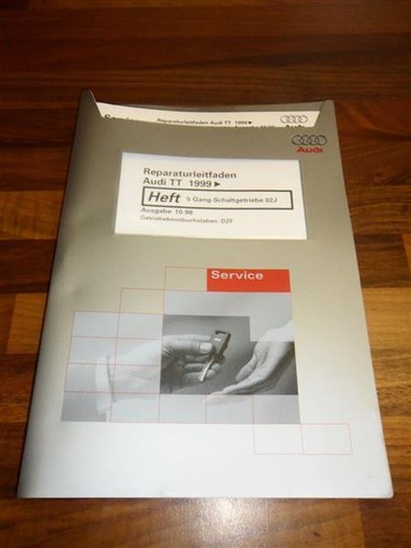 Reparaturleitfaden Audi TT 1999 5-Gang Schaltgetriebe 02J DZF