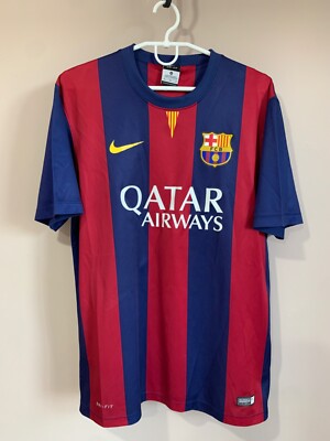 Barcelona 2014/2015 Home Football Shirt Nike Soccer Jersey NEYMAR