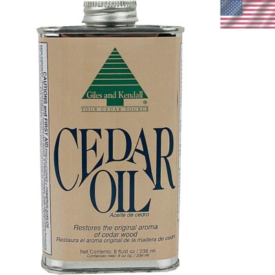 Natural Cedar Oil - Restore Aroma & Longevity of Cedar, 300 sq ft Coverage