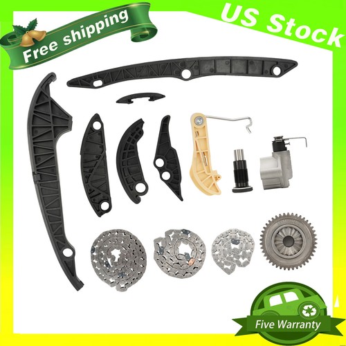 Timing Chain Set For 0815 VW Jetta Golf MK5 MK6 Passat Audi 1.8T EA888