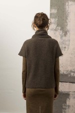 Long Yarns NOVA Knitting Pattern Continue Turtleneck Sweater As Dow