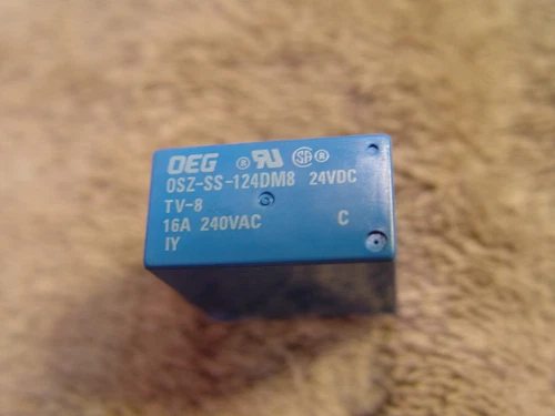 (1)Pcs OEG OSZ-SS-124DM8 General Purpose Relays 24VDC 16A 240VAC 6 Pins FreeShip