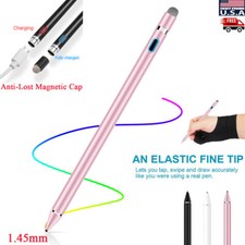 Rechargeable Capacitive Touch Screen Pen Stylus for iPhone iPad iPod Samsung PC