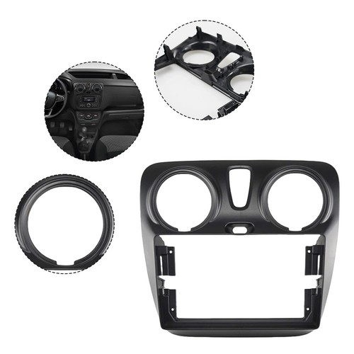 Center Control Navigation Panel Car Enhancements Stylish Design Black Color - Picture 2 of 10