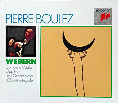 Webern, Complete Works. Das Gesamtwerk. Dirigent Pierre Boulez. 3 CDs in Box