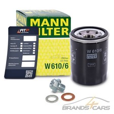 MANN ÖLFILTER+ÖLABLASS-SCHRAUBE FÜR HONDA PRELUDE 4 BB 2.0 2.2 2.3 92-96