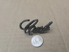 Chevy OEM 1973-1977 Monte Carlo Fender Emblem Badge Logo Nameplate Name 328945