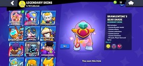 54K TROPHY/ 24Max Brawler/20Hyper/ 93/101 Brawler/6Mithic/5Leg/63Epic.