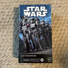 Hasbro Star Wars The Black Series Scar Trooper Mic Action Figure F6999