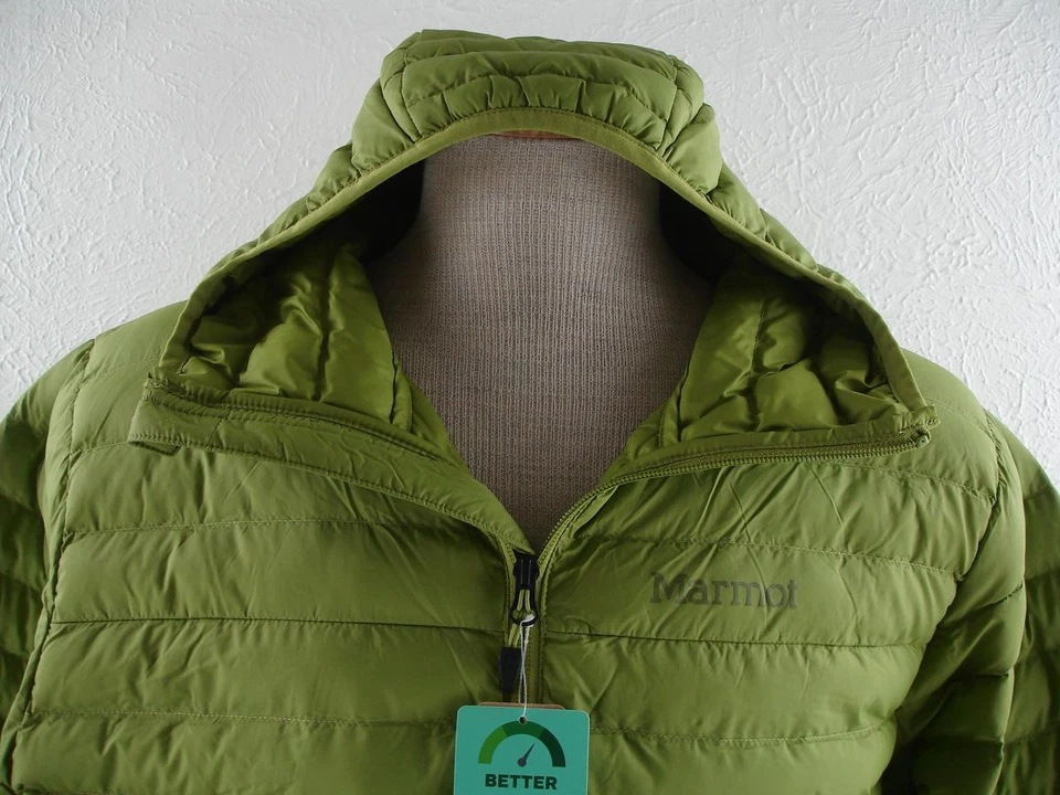NWT Men's L Marmot Echo Featherless Hoody Insulated Jacket Cilantro Thinsulate - Image 2 of 4
