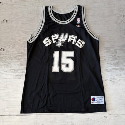 RARE Vintage 90s Champion NBA San Antonio Spurs Vinny Del Negro