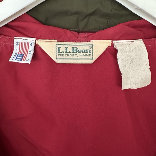 Vintage LL Bean 90s Colorblock Windbreaker Jacket Pullover Half Zip Men XL -XXL - Picture 7 of 9