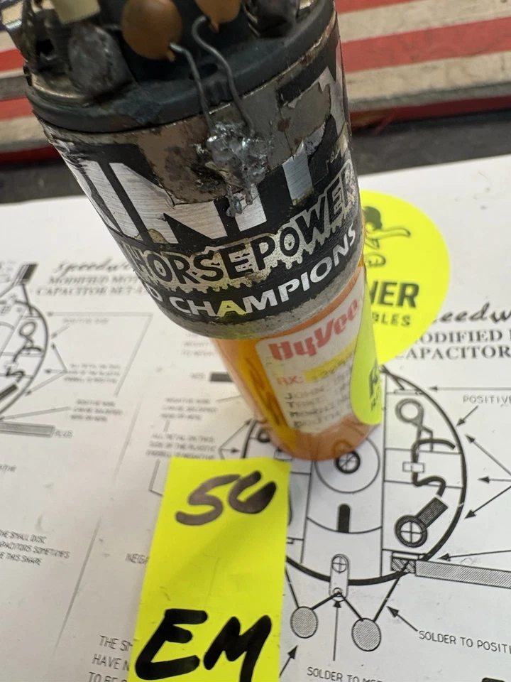 VINTAGE TRINITY WORLD CHAMPIOS RC MOTOR: USED OILED & BENCH TESTED - Image 4 of 4