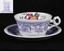 Copeland Spode MAYFLOWER Cup and Saucer Set