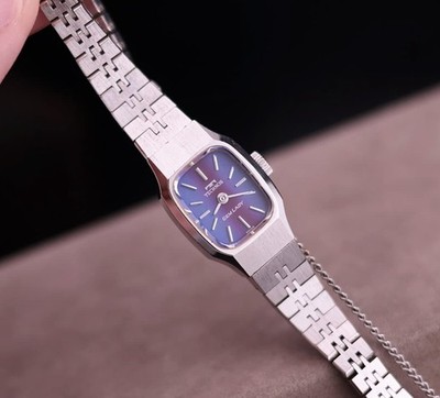 Vtg 1970s Technos Gem Lady Manual-Winding P4D0650 [Near Mint