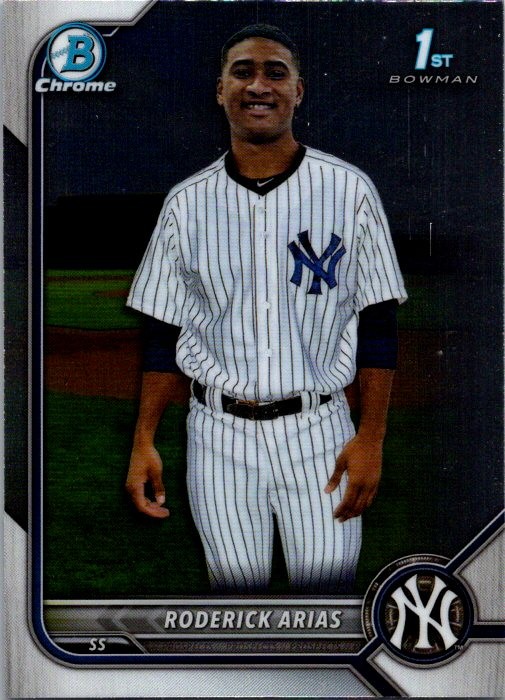 2022 Bowman Chrome #BCP-153 Roderick Arias Prospects