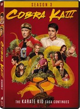 Cobra Kai - Season 03 (DVD) Ralph Macchio William Zabka Courtney Henggeler