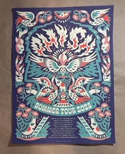 2025 Offical LE Phish Poster Summer Tour 2025 Joshua Noom AP S/N #69/150