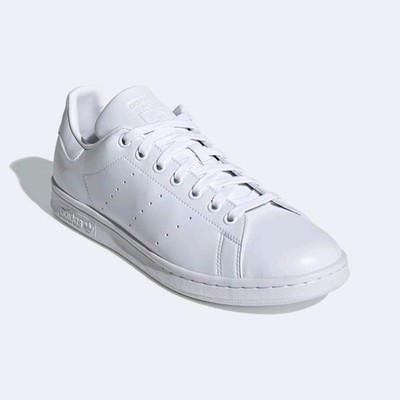 Adidas Stan Smith Cloud White/Core Black Leather Low Top Sneakers FX5500