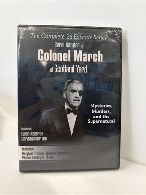 Colonel March of Scotland Yard: The Complete 26 Episode Series [New DVD]