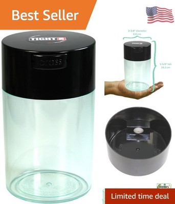 Tightvac 1 oz to 6 ounce - Patented Airtight Container | Multi-use Vacuum Con...