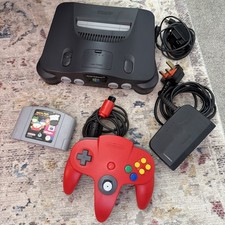 Nintendo 64 N64 Console With Game And Controller