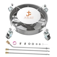  Undercarriage Pressure Washer Attachment with 4 Wheels, Undercarriage Cleaner