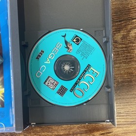 Ecco: The Tides of Time Sega CD, 1993 With Reg Card Complete CIB Tested Working