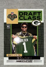 2025 Panini Rookies & Stars - Draft Class Matthew Golden #5 (RC)