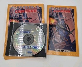 Sega CD - Cobra Command (Sega CD, 1992) Complete - Tested  Manual