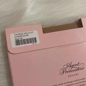 Agent Provocateur Taurus Champagne Hold Up XS NEW