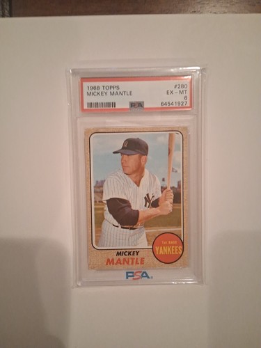 1968 Mickey Mantle Psa 6🔥