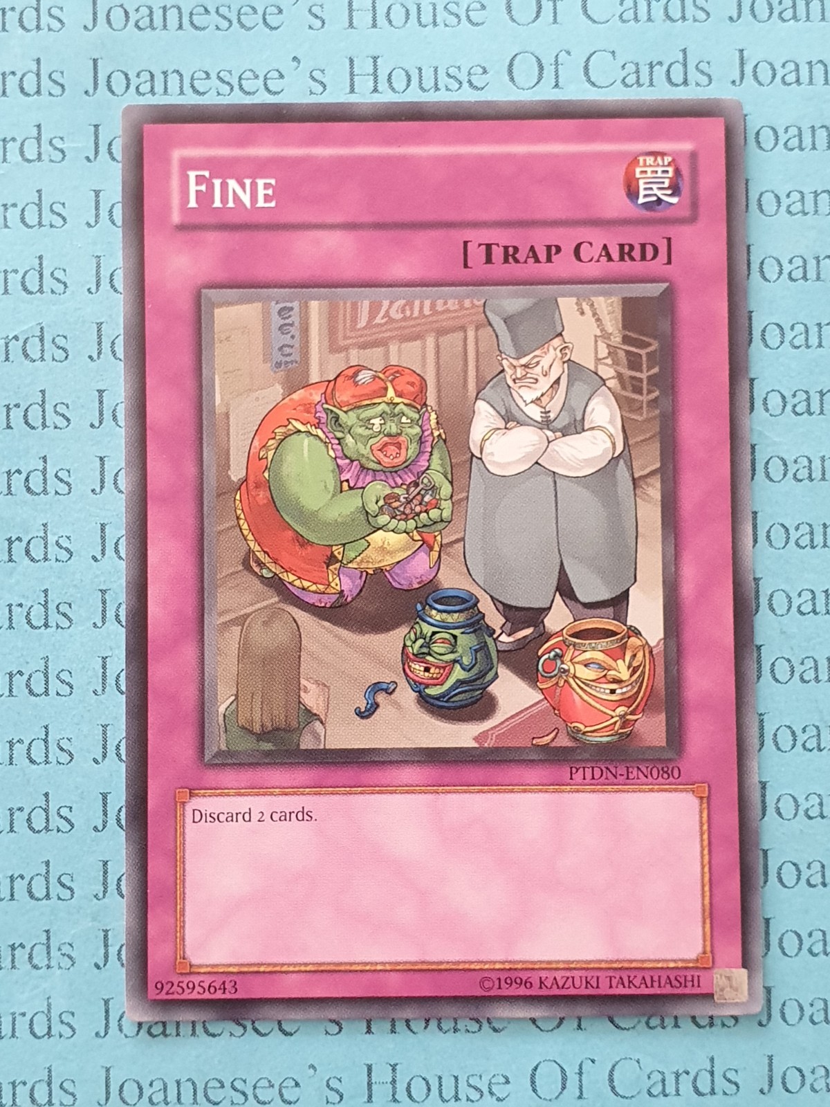 PTDN-EN080 Fine Short Print  Yu-Gi-Oh Card Unl