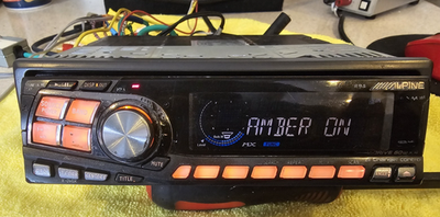 Old School Alpine CDA-7894 CD Player /MP3 Receiver Car Stereo Deck