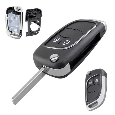 2 Button Car Key Fob Case For Opel Adam Astra J Insignia Mokka Zafira C Corsa US