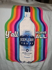 Deep Eddy 2025 Pride Shirt Ya'll Means All Brand New Austin Texas Size Medium