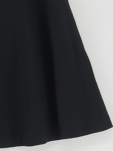 Mini jupe courte femme Reiss UK 10 noire 100% polyester mini - Photo 4/5
